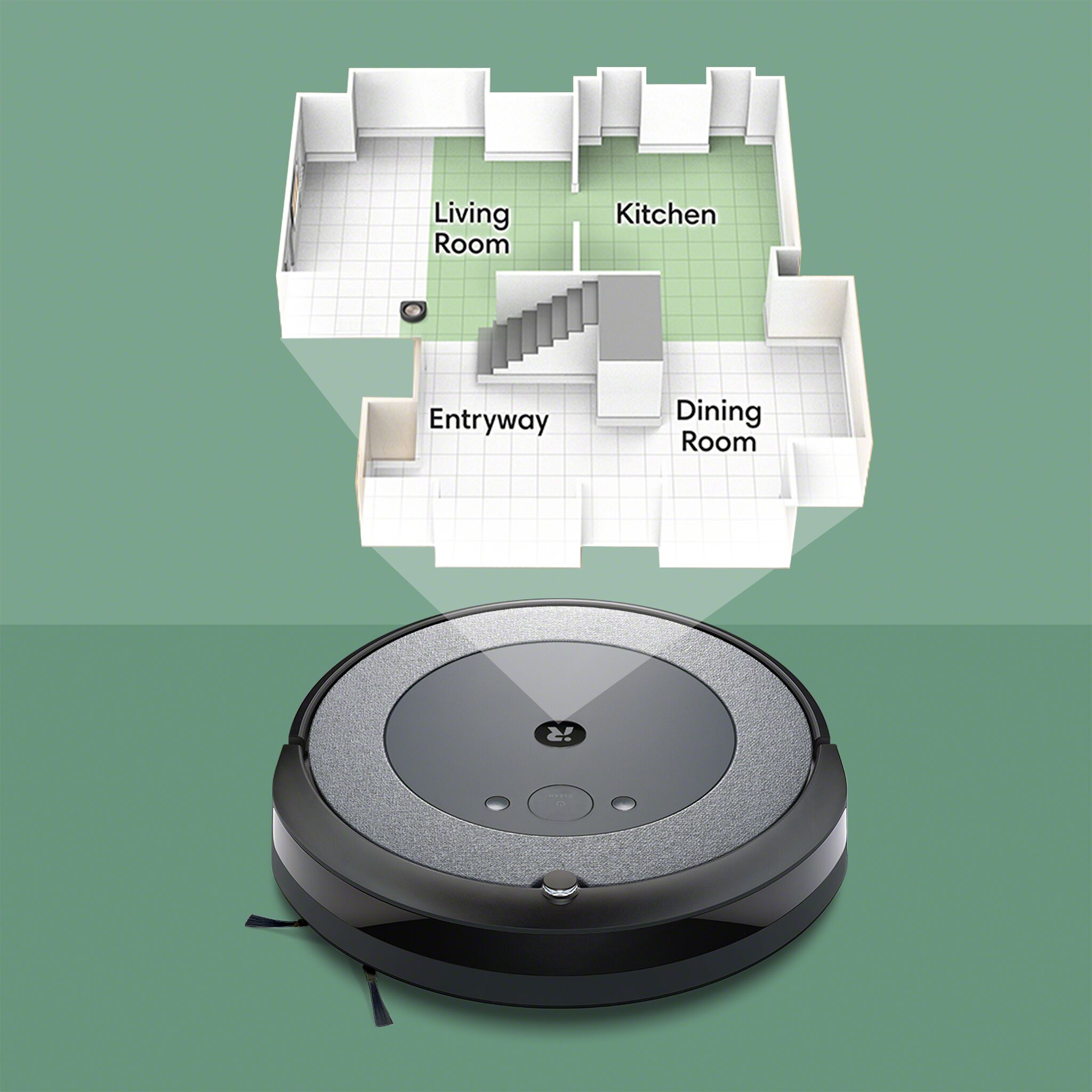 Robot Aspirador e Mopa Roomba Combo® i5+ | iRobot®
